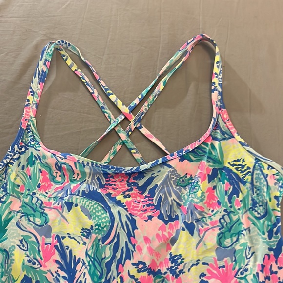 Lilly Pulitzer upf50 Avida tank mermaids cove - Picture 3 of 6